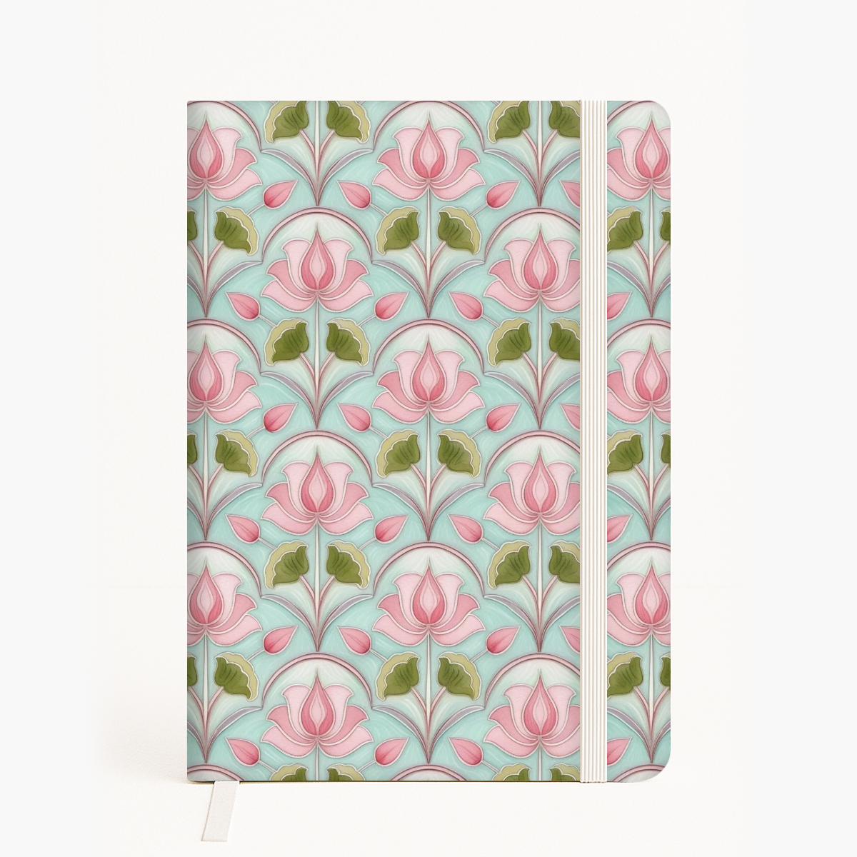 FS078 Fancy Pink Floral Cotton Printed Fabric