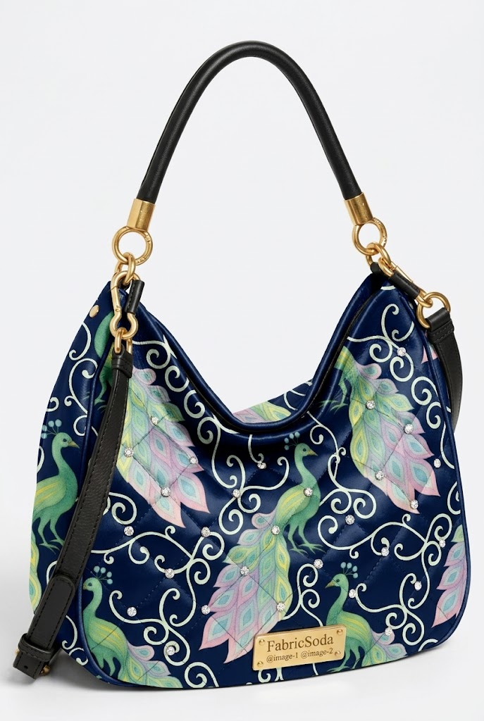 FS050 Exotic Peacock Printed Fabric