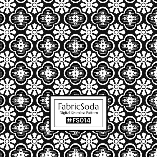 #FS014 Lace Floral Seamless Pattern JPG PNG