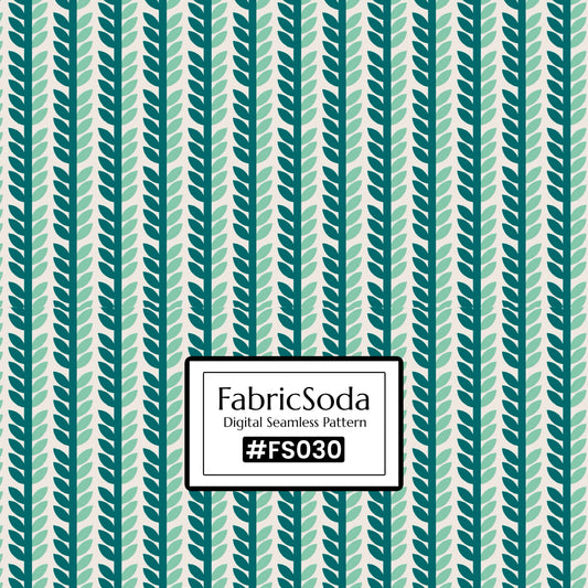 FS030 Green Leaves Seamless Pattern JPG, Green Leaves pattern 