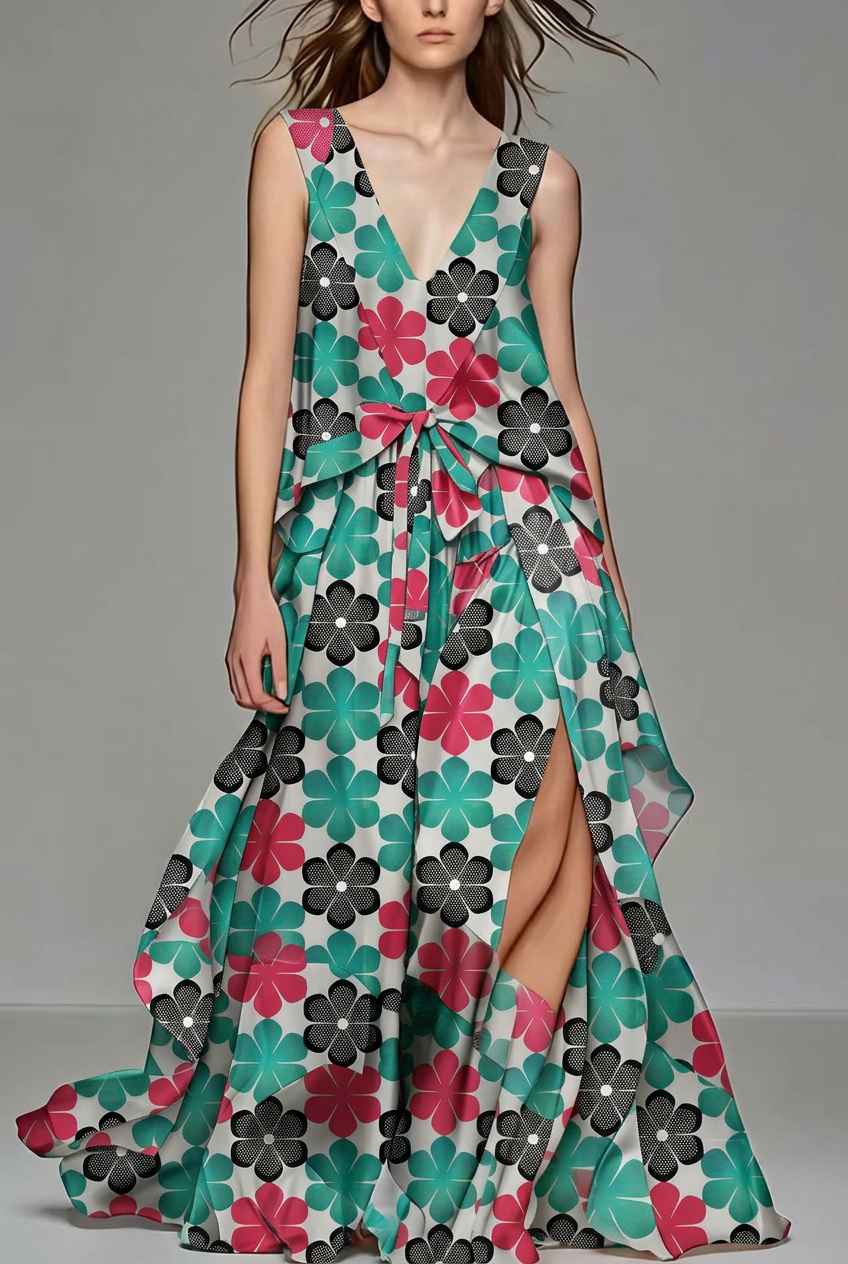 FS043 Christmas Printed Fabric