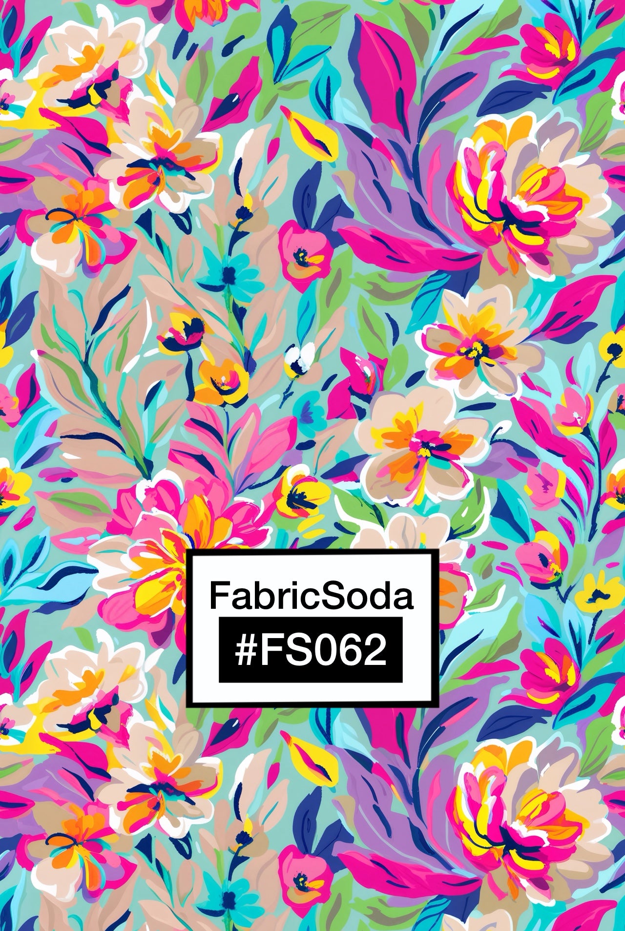 FS062 Wildflower Seamless Pattern