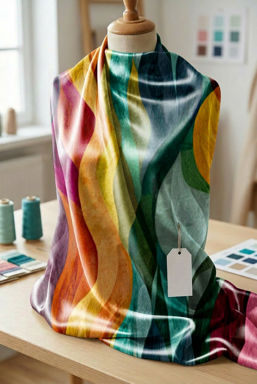 FS070 Colourful Abstract Seamless Pattern
